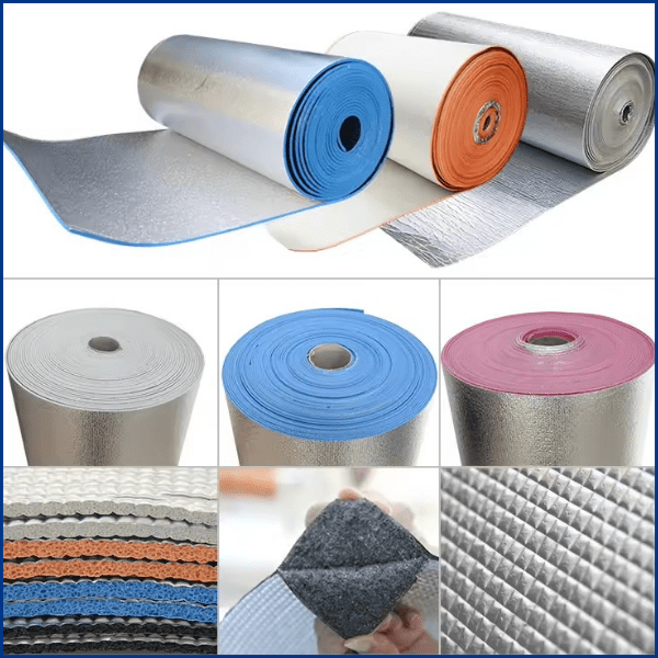 Fire Proof  Insulation Material Al-XPE Foam